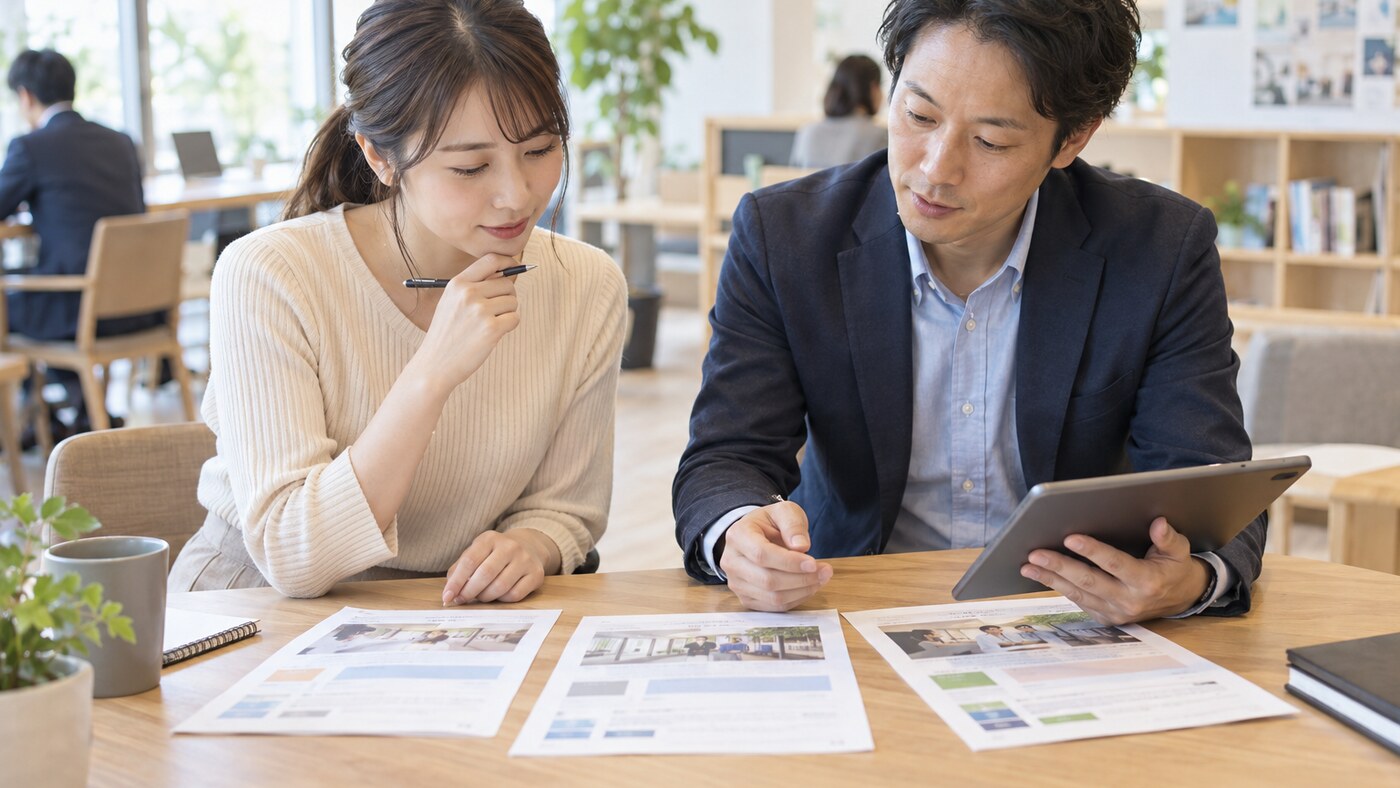 キャリアアドバイザーの求人や働き方を比較する様子