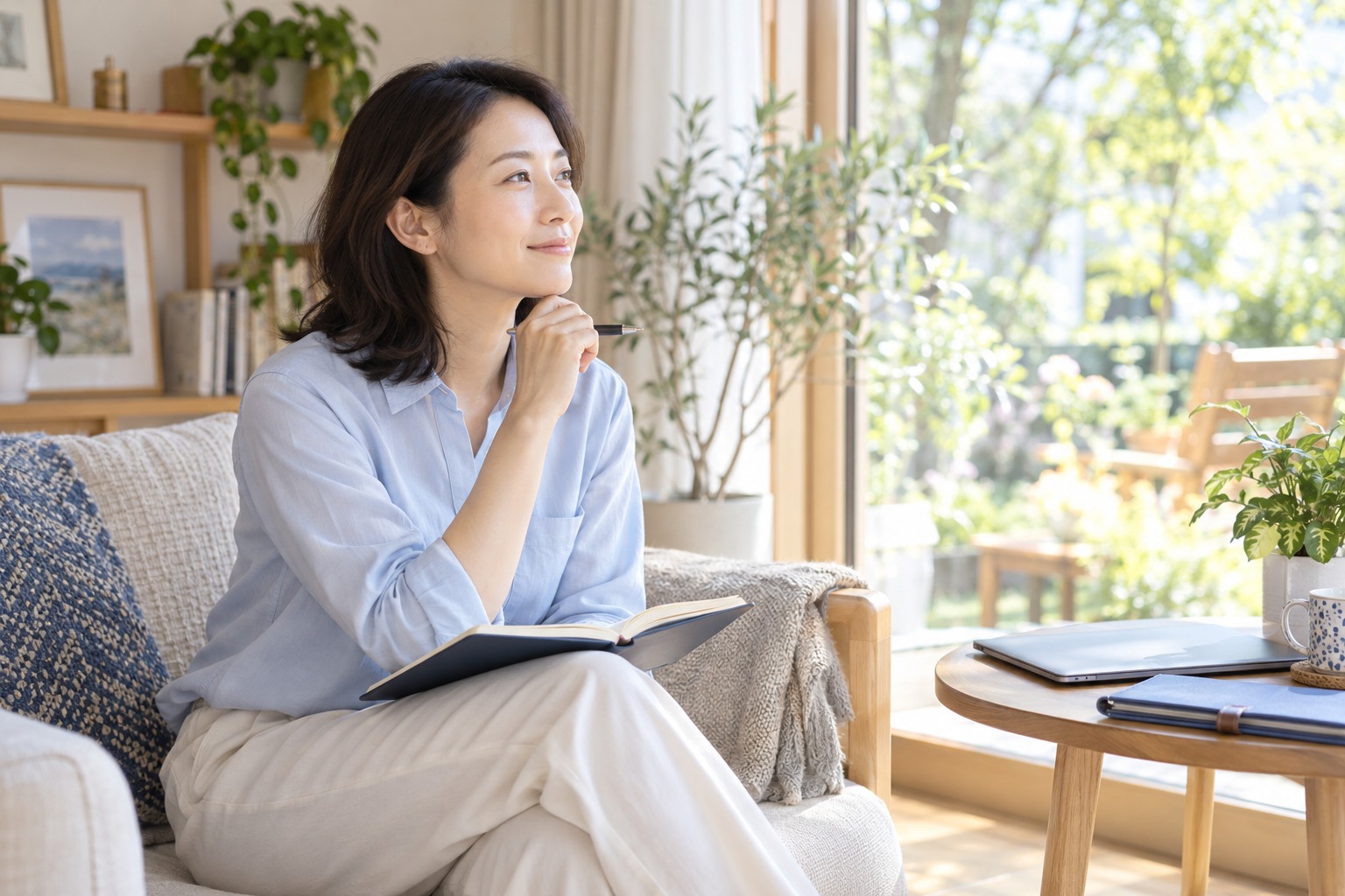 これまでの経験と今後の働き方を考える女性