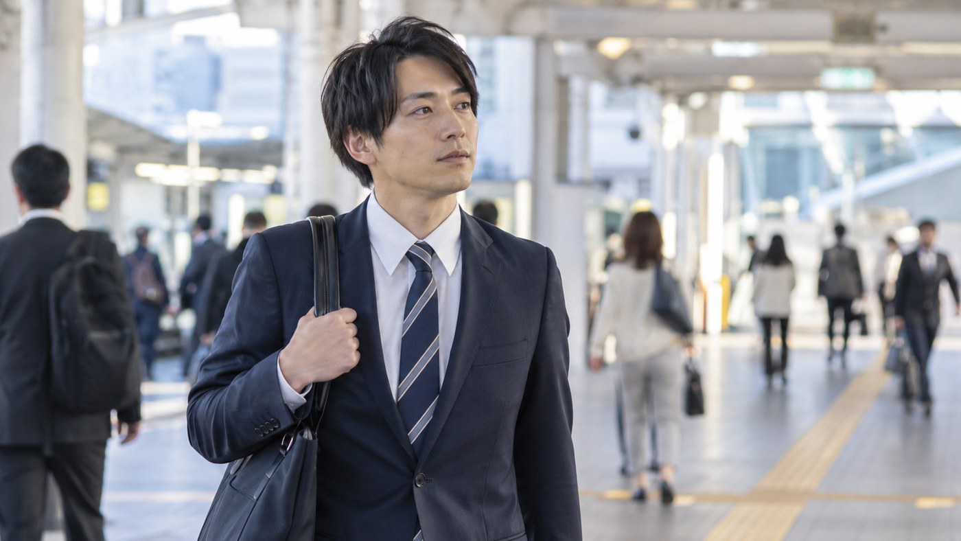 転職とこれからの働き方を考える会社員 やりたい仕事が分からないまま通勤しながら今後の働き方を考える会社員