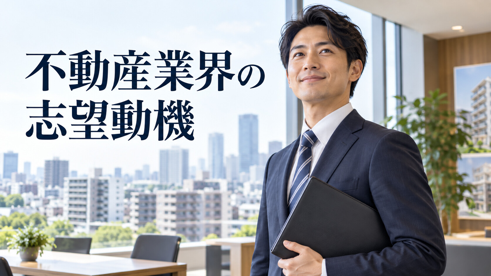 不動産業界の志望動機を考える転職希望者