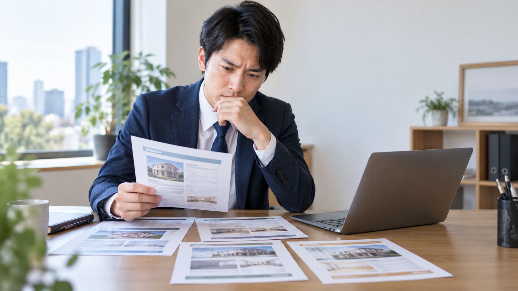 不動産業界の複数の求人を比較し転職後の後悔を防ぐ方法を考える転職希望者