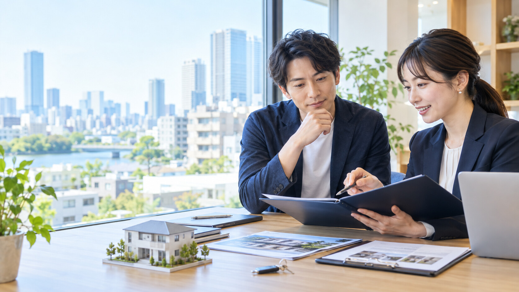 不動産業界への転職で後悔しないよう求人を比較して相談する転職希望者